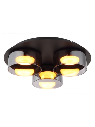 Globo lighting Deckenleuchte "HIGGINS" in black
