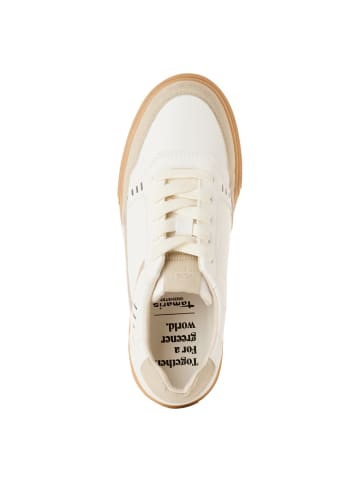Tamaris GreenStep Sneaker in WHITE COMB