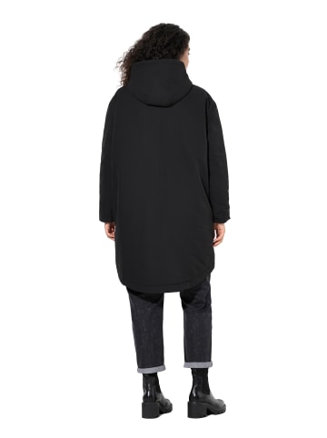 Ulla Popken Parka in schwarz