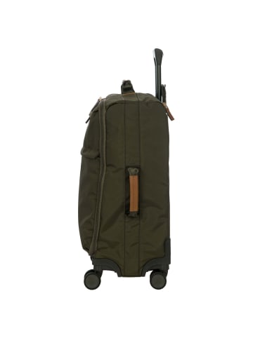 BRIC`s X-Travel - 4-Rollen-Kabinentrolley S 55 cm (ocean-blue) in olivgrÃ¼n