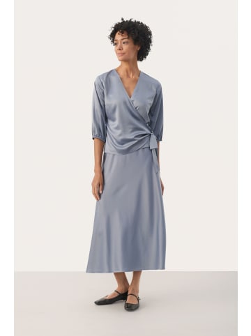 PART TWO Langarm-Bluse ElmiaPW Gerade Passform in Tradewinds