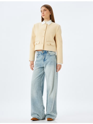 KOTON Blazer in Creme
