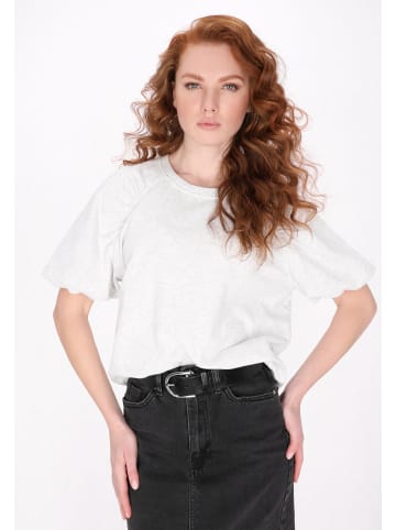 DreiMaster Women Sweatshirt in offwhite melange