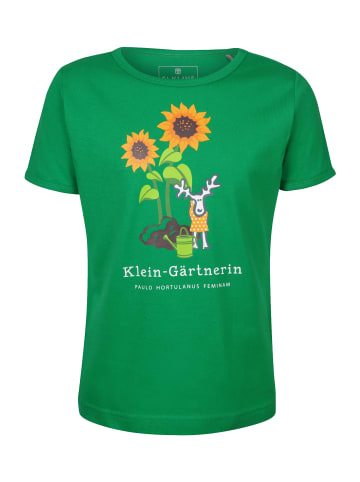 elkline T-Shirt Kleingärtnerin in ferngreen