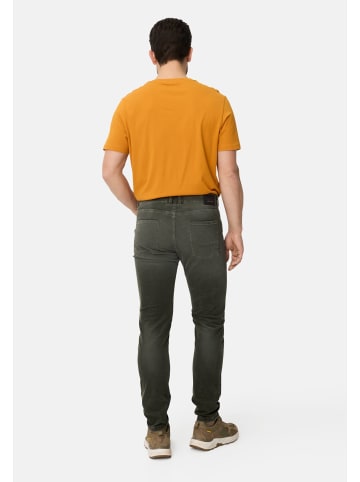 Camel Active Slim Fit 5-Pocket Hose in Waldgrün