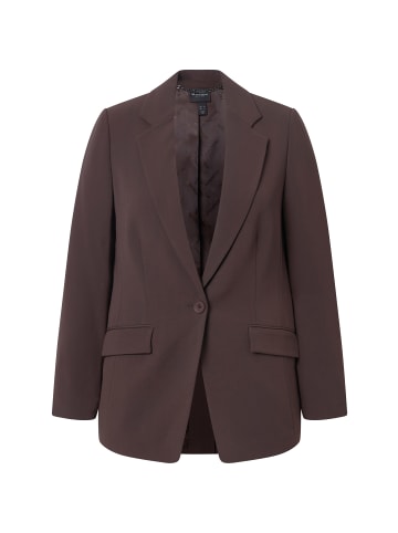 Ulla Popken Blazer in pinienbraun