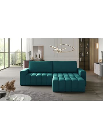 MF Design Bonita Recamiere Rechts in Grün -  (L) 175 x (B) 250 x (H) 92 cm