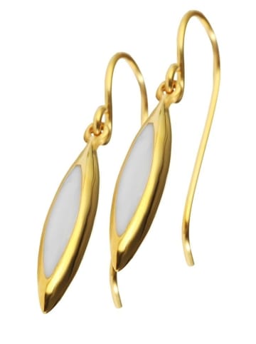 Adeliás Damen Ohrringe aus Edelstahl in gold