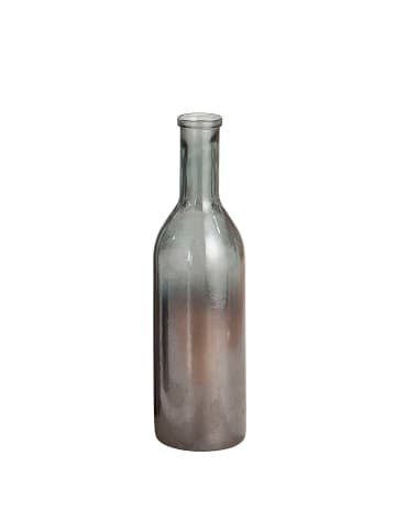 GILDE Vase "Douro" in Grau - H. 50 cm