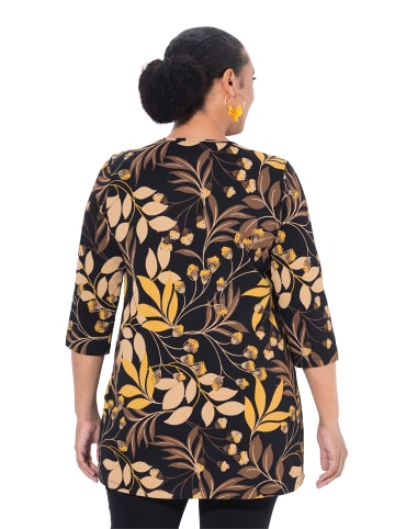 Ulla Popken Longshirt in schwarz