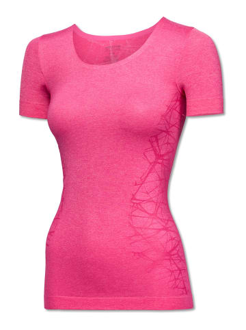 Schiesser T-Shirt Halbarm in pink-mel.