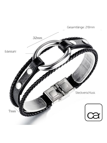 collezione alessandro Armband " Stella " in schwarz