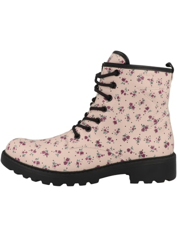 Geox Schnürboots J Casey G. G in rosa