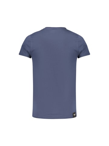 ACCADEMIA MILITARE Blau Baumwolle Herren T-Shirt