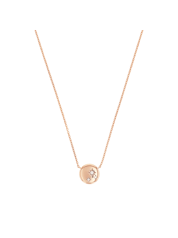 s.Oliver Kette mit Anhänger Silber 925, rosévergoldet in Roségold
