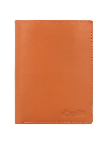 Esquire Peru Geldbörse RFID Leder 9,5 cm in cognac