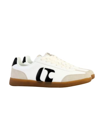 Le Temps des Cerises Niedriger Schnürsenkel Sneaker Palma Weiß