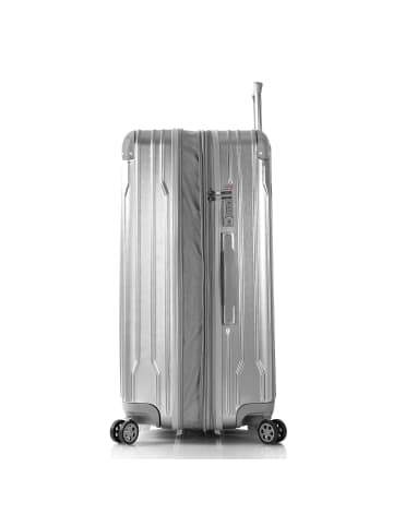 Heys Xtrak 4 Rollen Trolley L 76 cm mit Dehnfalte silver