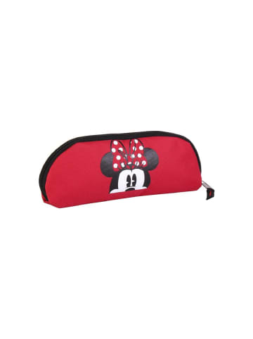 Disney Minnie Mouse Minnie Mouse Stifteetui – Stylisches Federmäppchen in Rot