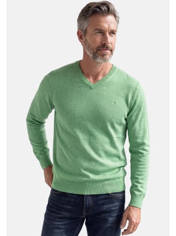 Redmond Pullover Basic in Hellgrün