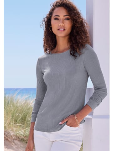 Vivance Langarmshirt in navy, graublau