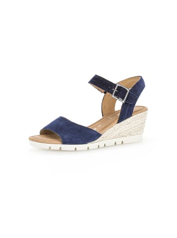 Gabor Comfort Keilsandaletten in Blau