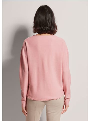 MADELEINE Oversize-Pullover mit Good Cashmere in puderrosé