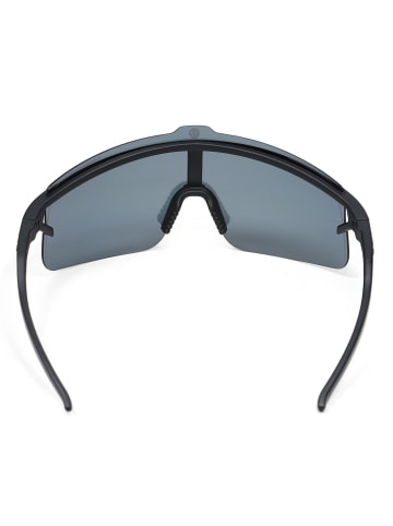 YEAZ SUNSHADE sport-sonnenbrille black/silver in Schwarz/Roségold