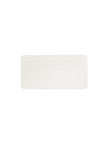 Villeroy & Boch Servierplatte Manufacture Rock in 35 cm in weiß