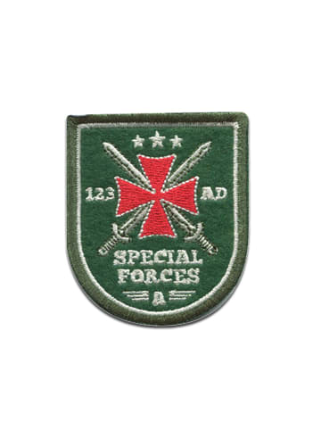 Catch the Patch Special Forces TroopersApplikation Bügelbild inGrün