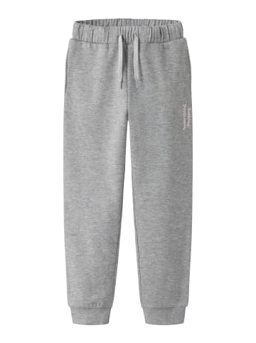 name it Sporthose NKFOFINA NREG SWE PANT BRU in grey melange