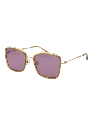 Ana Hickmann Frauen Sonnenbrille Quadratisch Gold