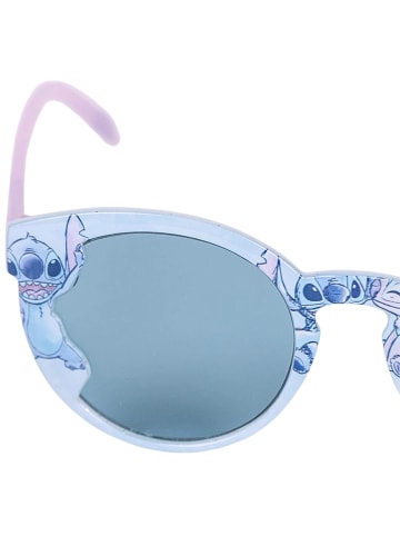Disney Sonnenbrille mit Glitzerdetails Stitch & Angel  in Hellblau