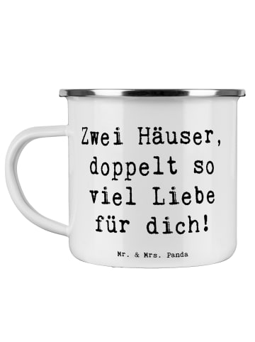 Mr. & Mrs. Panda Pott Spruch Trennung von den Eltern mit Spruch in Weiß