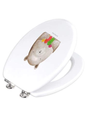 Mr. & Mrs. Panda Toilettensitz Bär Gefühl ohne Spruch in Weiß