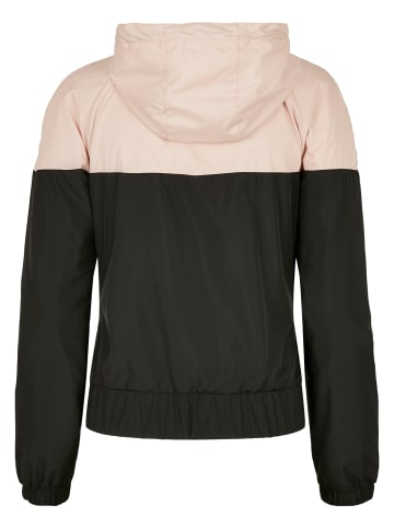 Urban Classics Windbreaker in lightpink/black