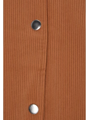 Swirly Women Jacket in Beige Multicolor