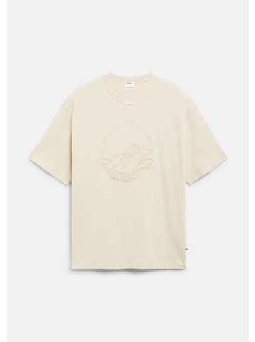 s.Oliver T-Shirt in 93D1_beige