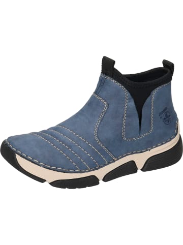 rieker Freizeit Stiefeletten in jeans/schwarz