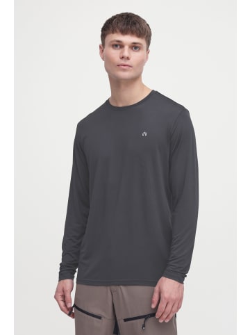 North Bend Longsweatshirt NBTergong M L/S Tee in Grau
