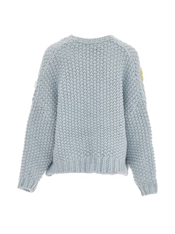 ebeeza Damen Strickjacke in Hellblau