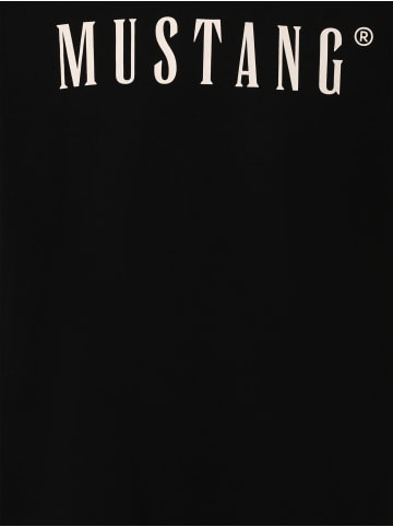 Mustang T-Shirt Austin in schwarz