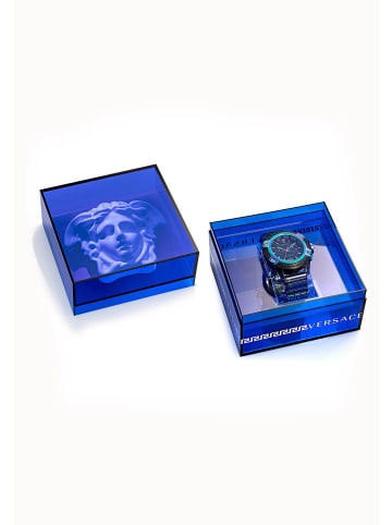 Versace Analoguhr für Erwachsene in Schwarz