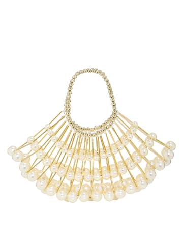 FELIPA Handtasche in Wollweiss