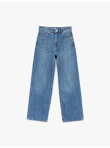 KOTON HOSEN in Mittel Indigo