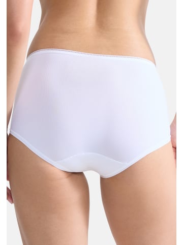 Sloggi Midi Slip 24/7 Microfibre in Schwarz / weiß