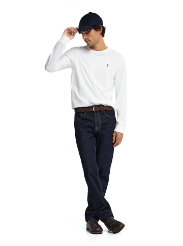 Polo Club T-Shirt MAN RIGBY GO TSHIRT LS IO LONG SLEEVE REGULAR FIT in weiß
