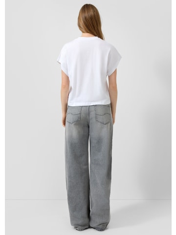 QS T-Shirt in 01D0_weiß