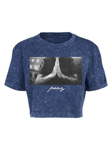 Mister Tee T-Shirt in indigo white