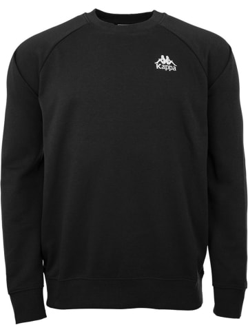 Kappa Pullover "Sweatshirt" in Schwarz